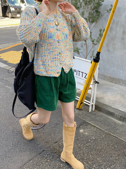 ※ラスト2点！＜SL2233716＞　コーデュロイショートパンツ