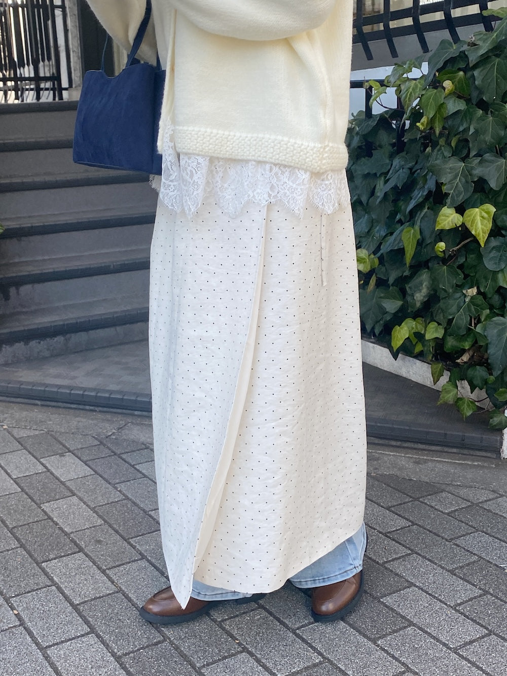 ＜SL2251657＞　ロング巻きスカート