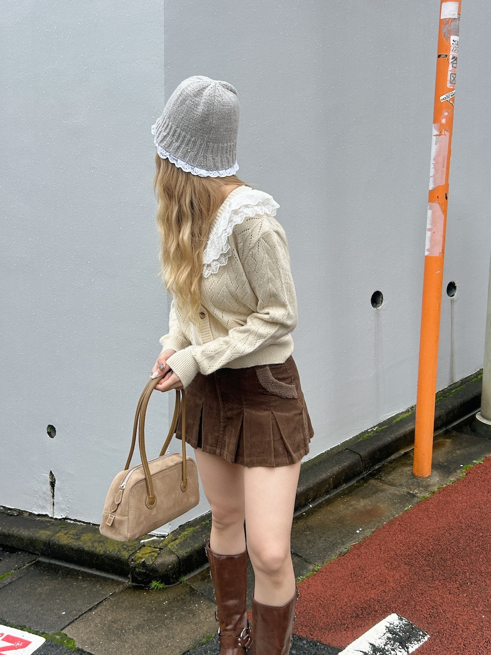 ＜SL2244664＞　プレッピープリーツミニスカート