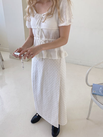 ＜SL2251657＞　ロング巻きスカート