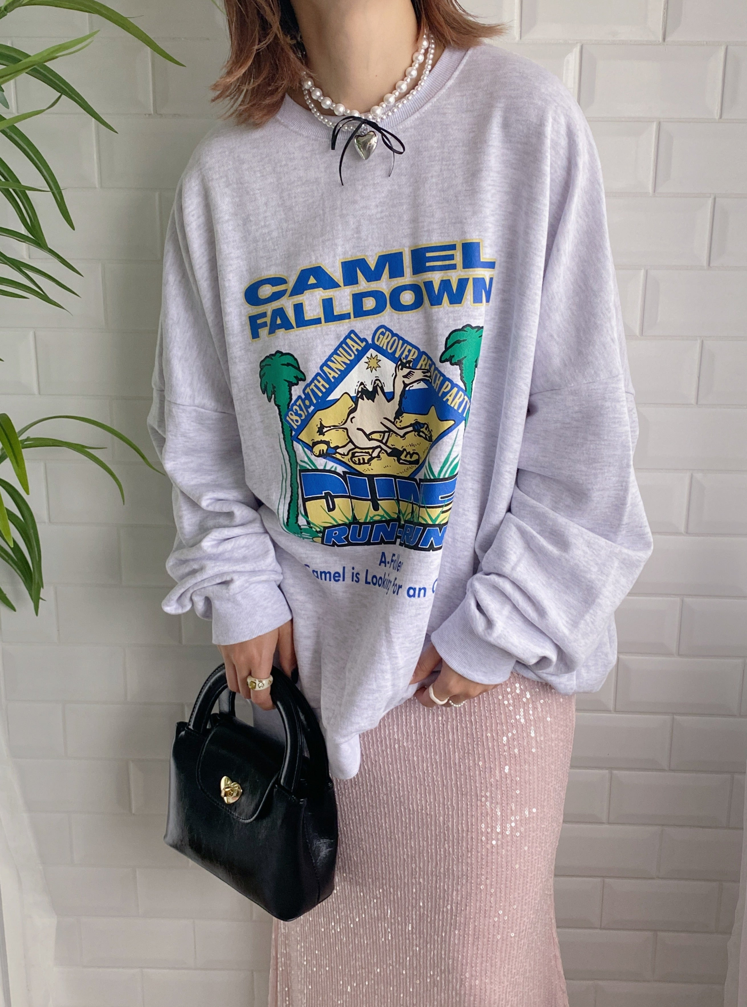 ＜SL2233682＞　camel vintage Sweat