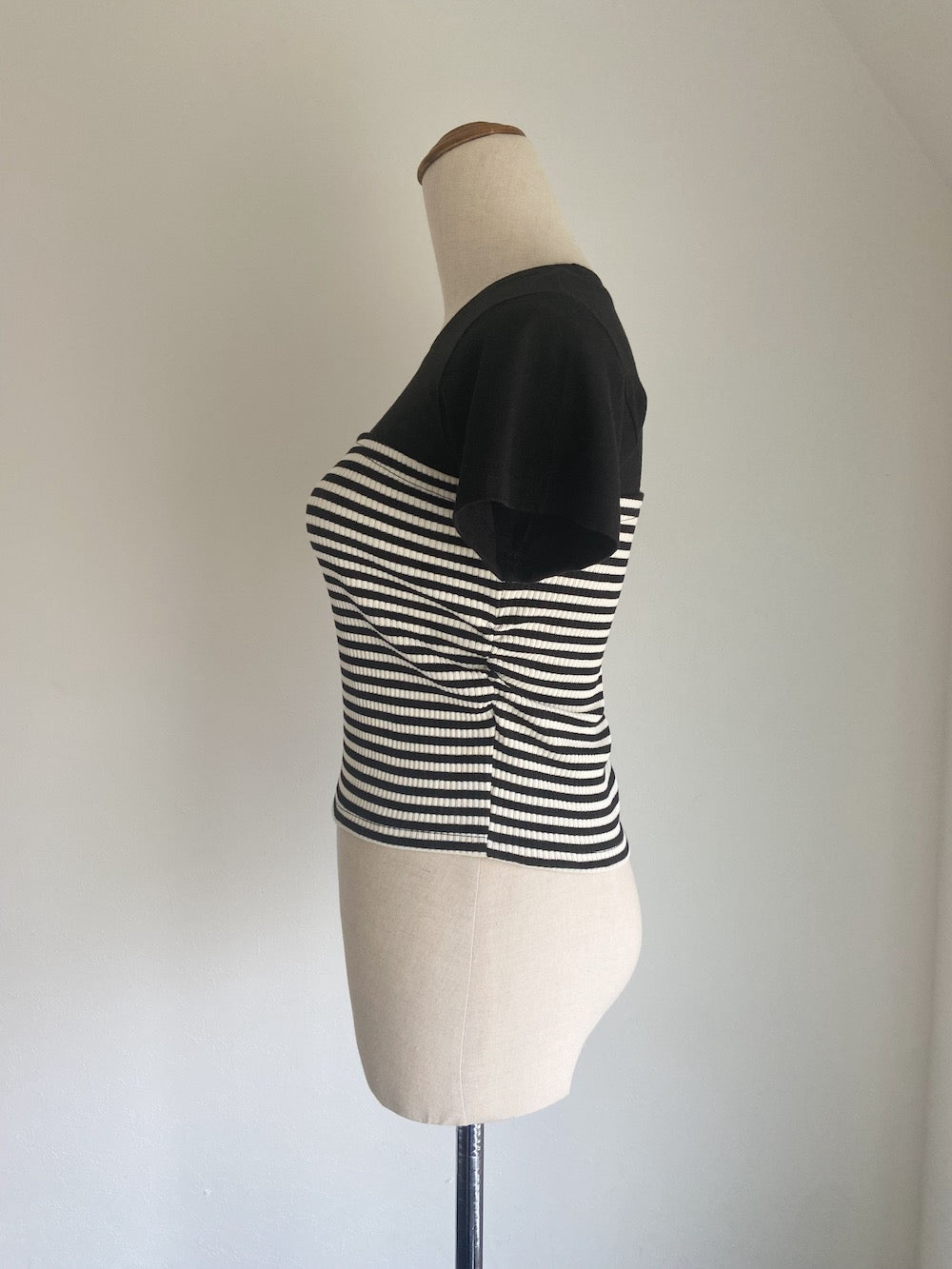 ＜SL2232713＞　ボーダービスチェレイヤードTOPS