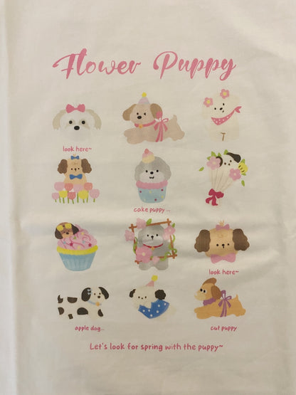 ＜SL2252609＞　Flower dog T