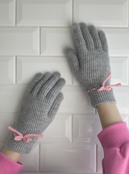 ＜SL4234601＞　ribbon stitch glove