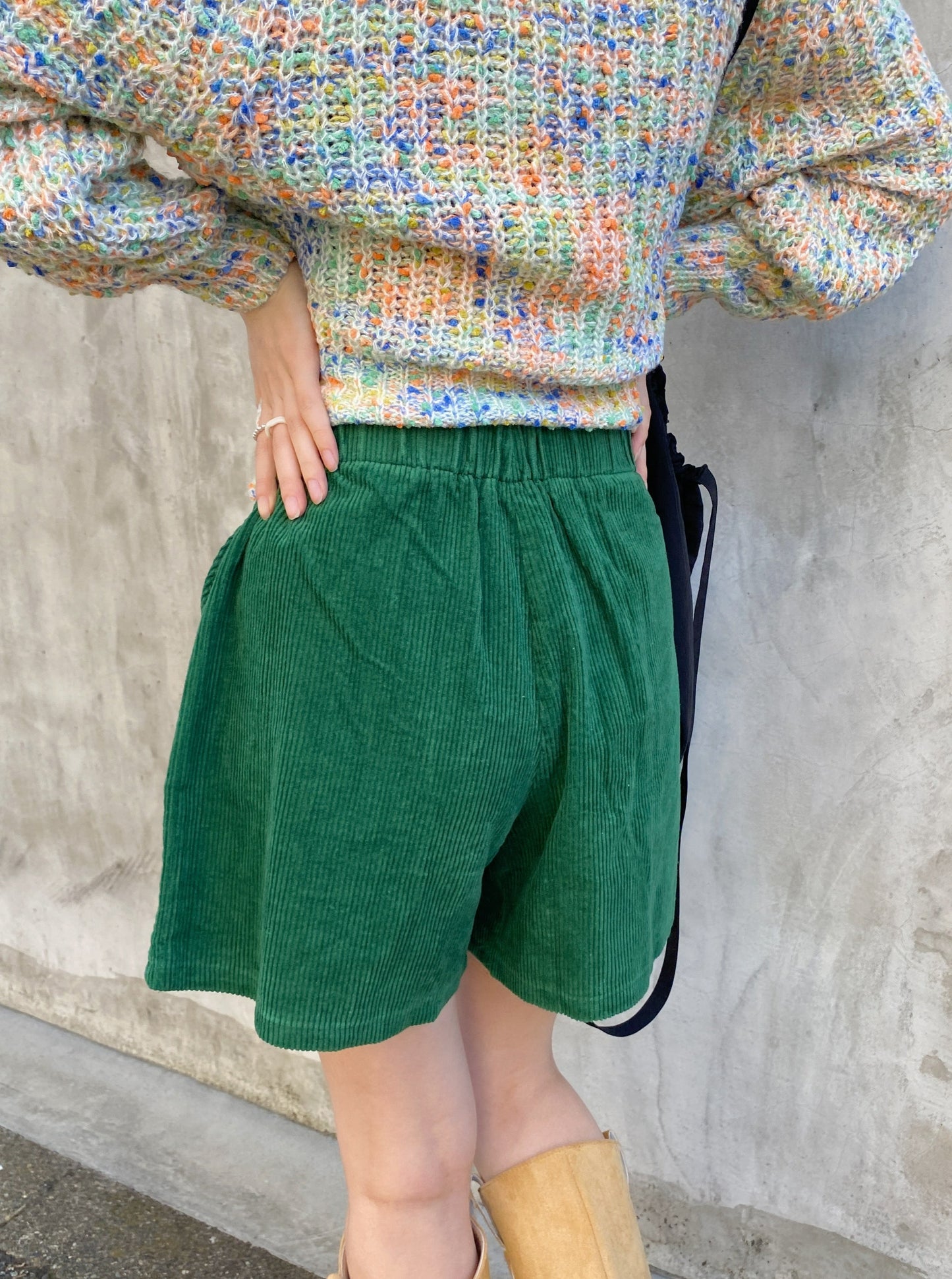 ※ラスト2点！＜SL2233716＞　コーデュロイショートパンツ