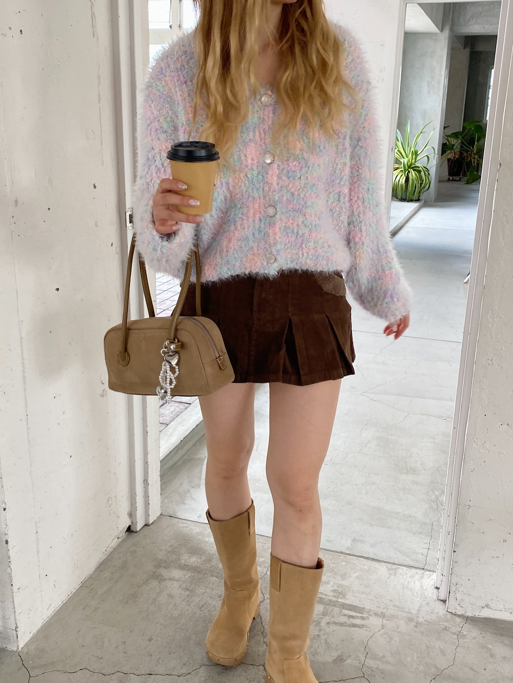 ＜SL2244664＞　プレッピープリーツミニスカート