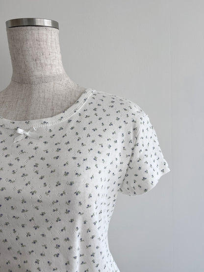 ＜SL2242614＞　romantic flower tee