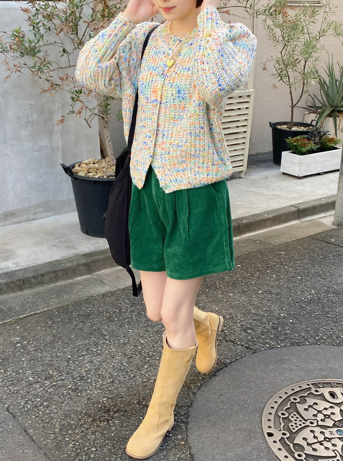 ※ラスト2点！＜SL2233716＞　コーデュロイショートパンツ