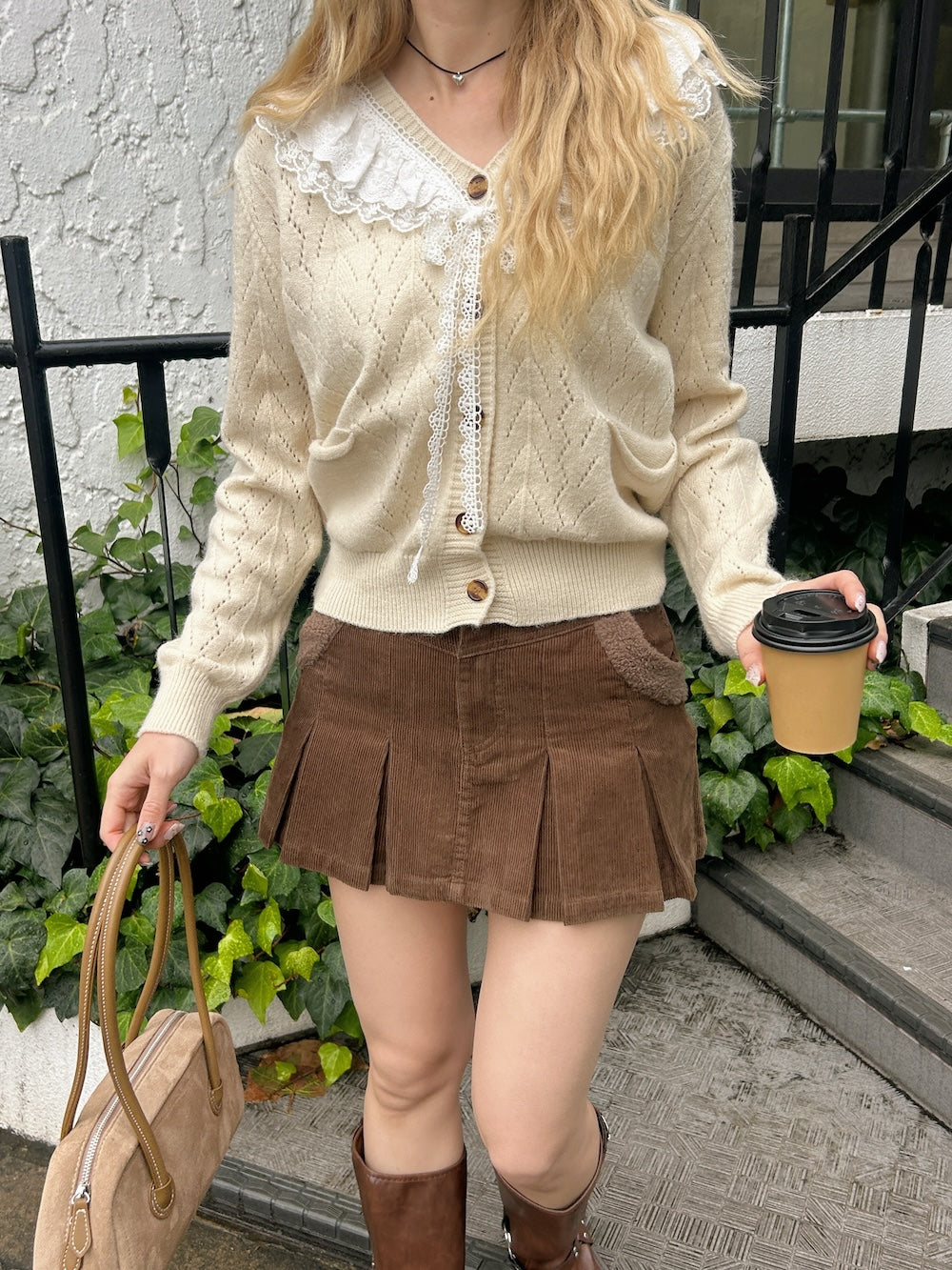 ＜SL2244664＞　プレッピープリーツミニスカート