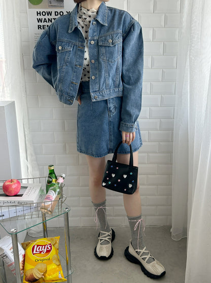 ＜SL1233608＞　2WAYビジューミニバッグ