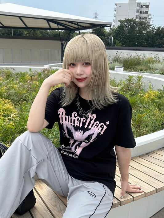 ＜GR2242531＞　バタフライデザインTシャツ