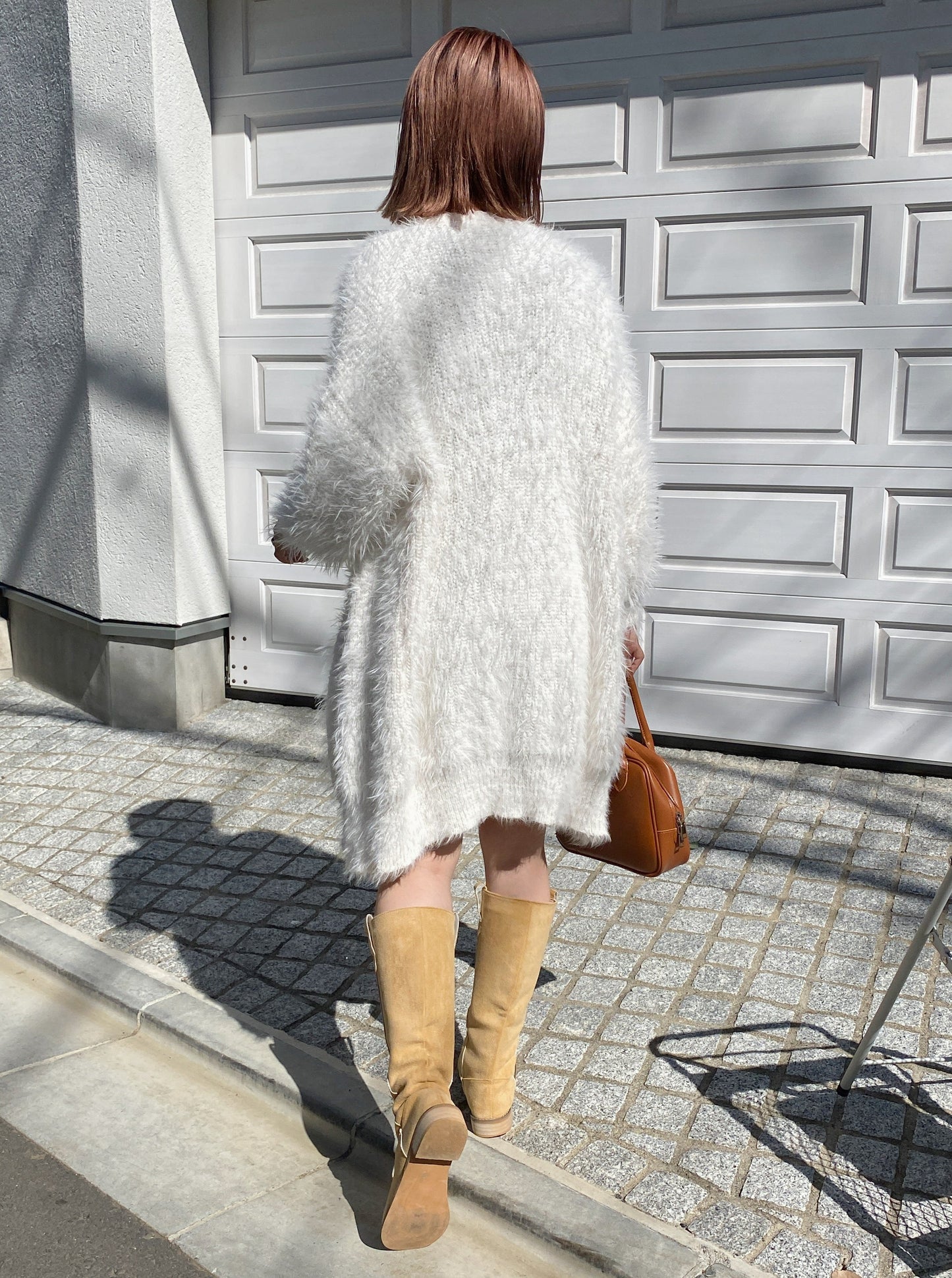 ＜SL2233678＞　シャギーオープンカーディガン