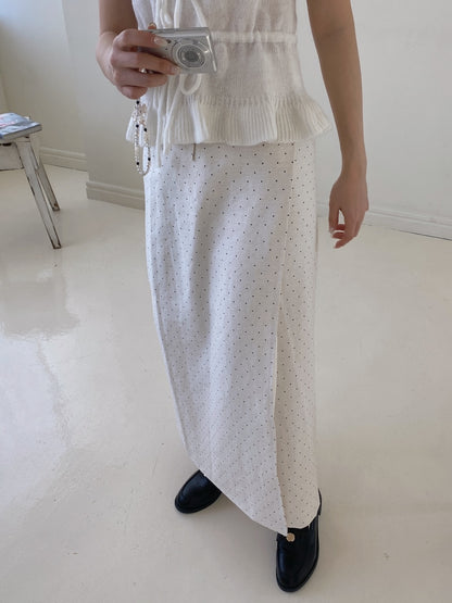 ＜SL2251657＞　ロング巻きスカート