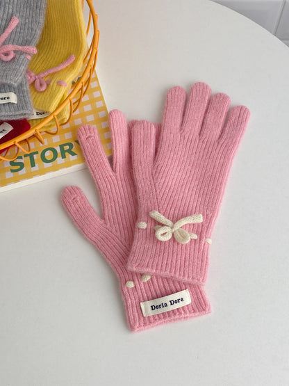 ＜SL4234601＞　ribbon stitch glove