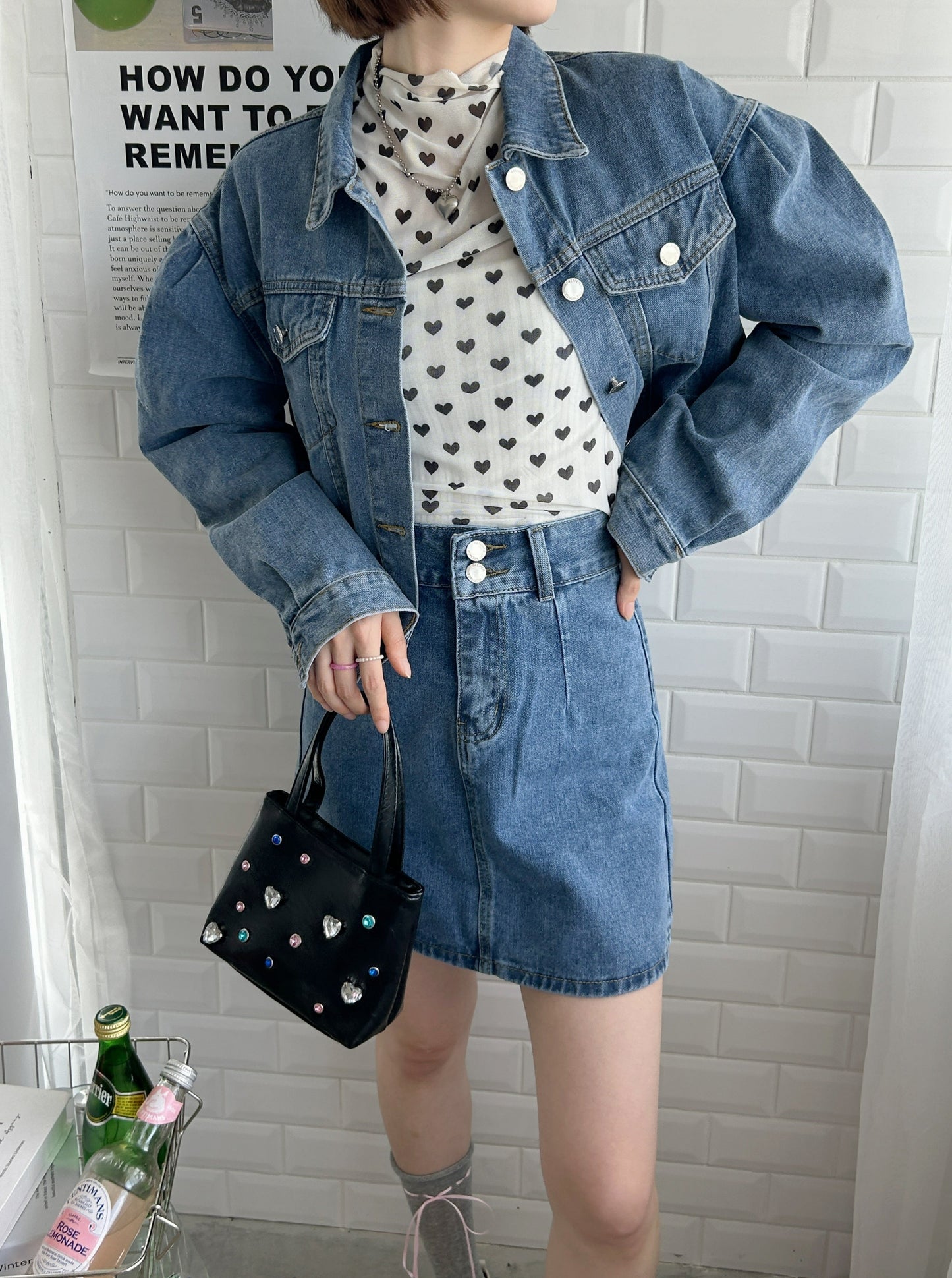 ＜SL1233608＞　2WAYビジューミニバッグ