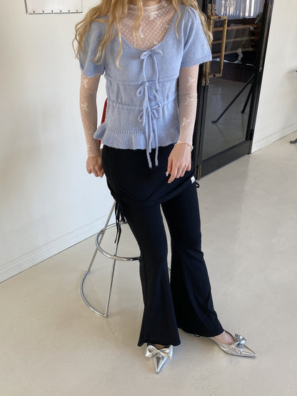 ＜SL2251638＞　レイヤードストレートパンツ