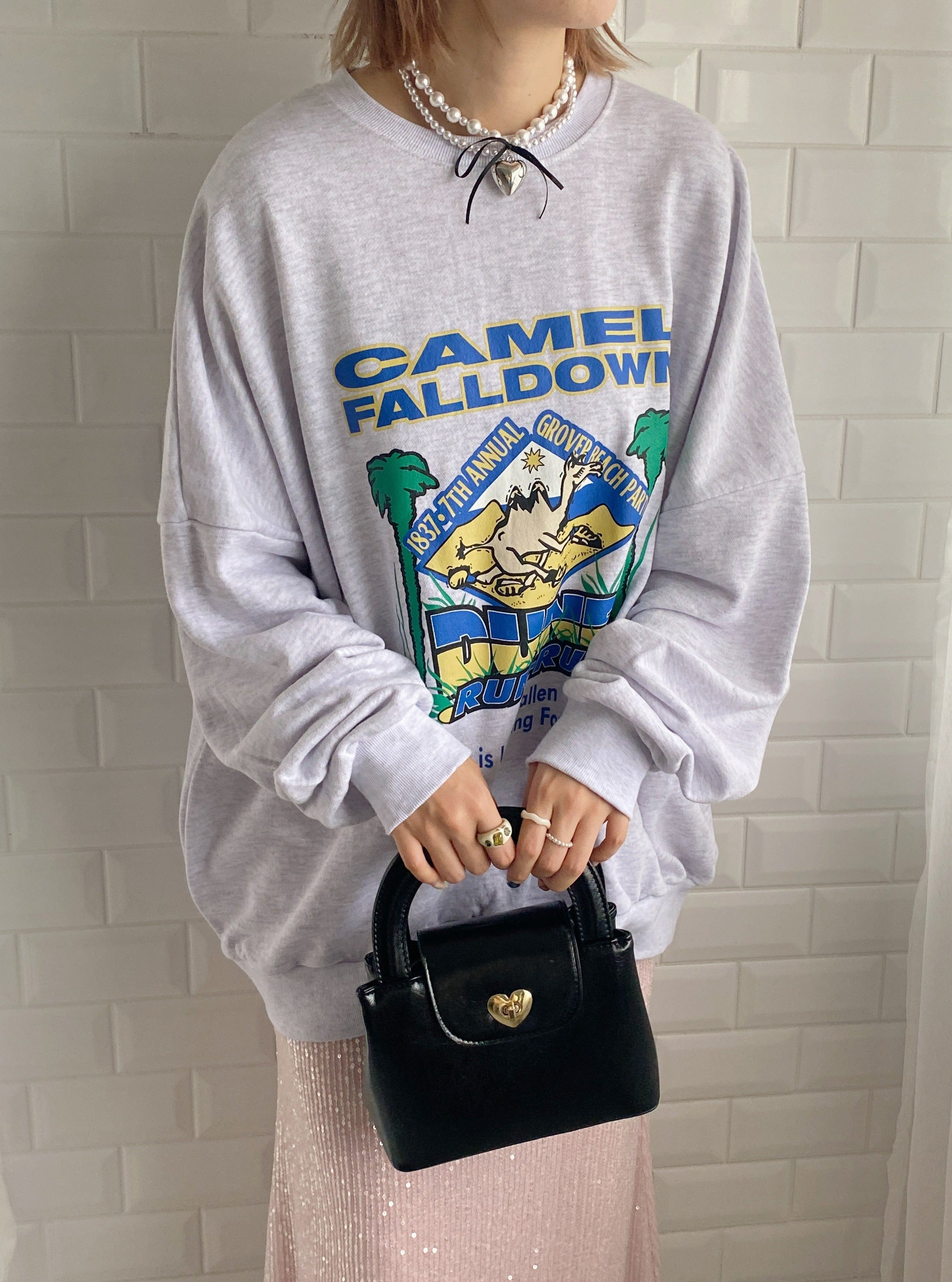 ＜SL2233682＞　camel vintage Sweat