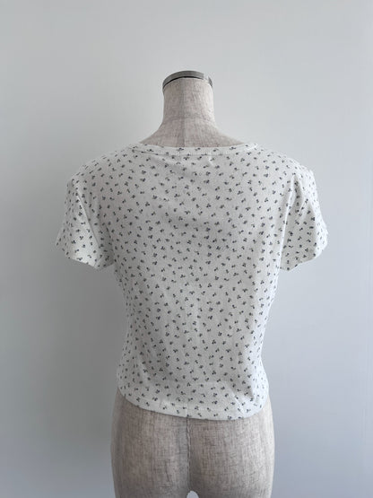 ＜SL2242614＞　romantic flower tee