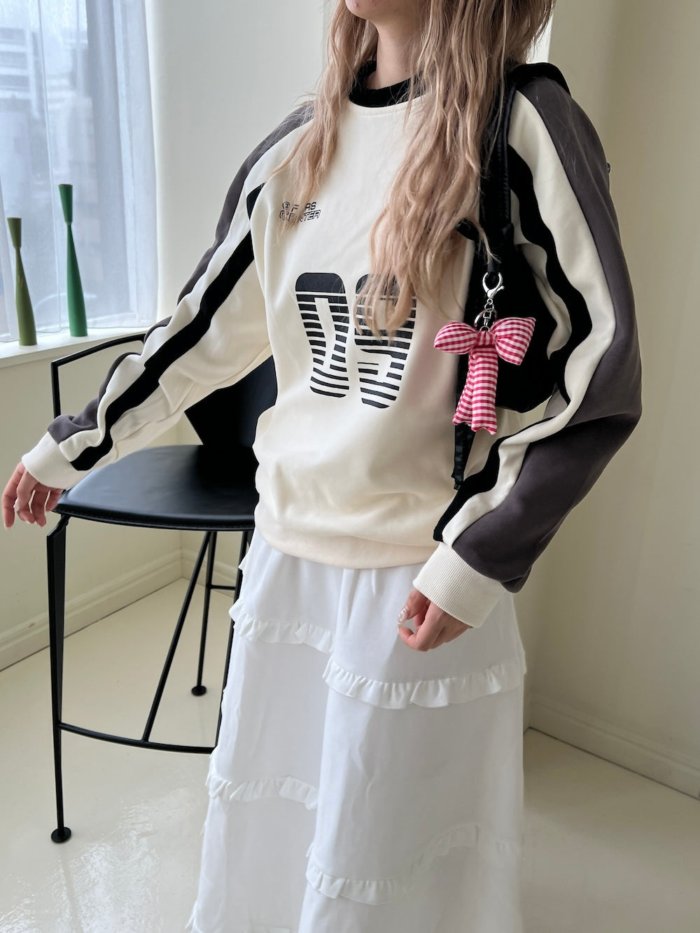 500円オフ！＜SL2243670＞　sporty uniform sweat