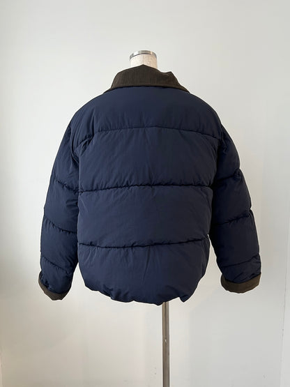 ＜SL2244601＞　バイカラーシンプルフェイクダウン