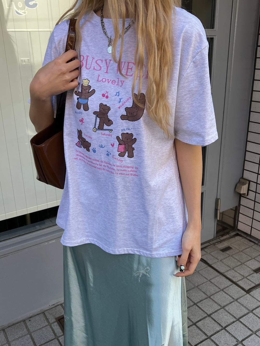 ＜SL2252610＞　Bear lovely T