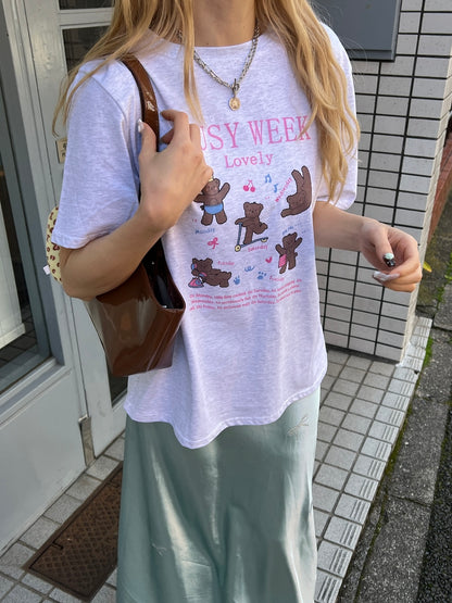 ＜SL2252610＞　Bear lovely T