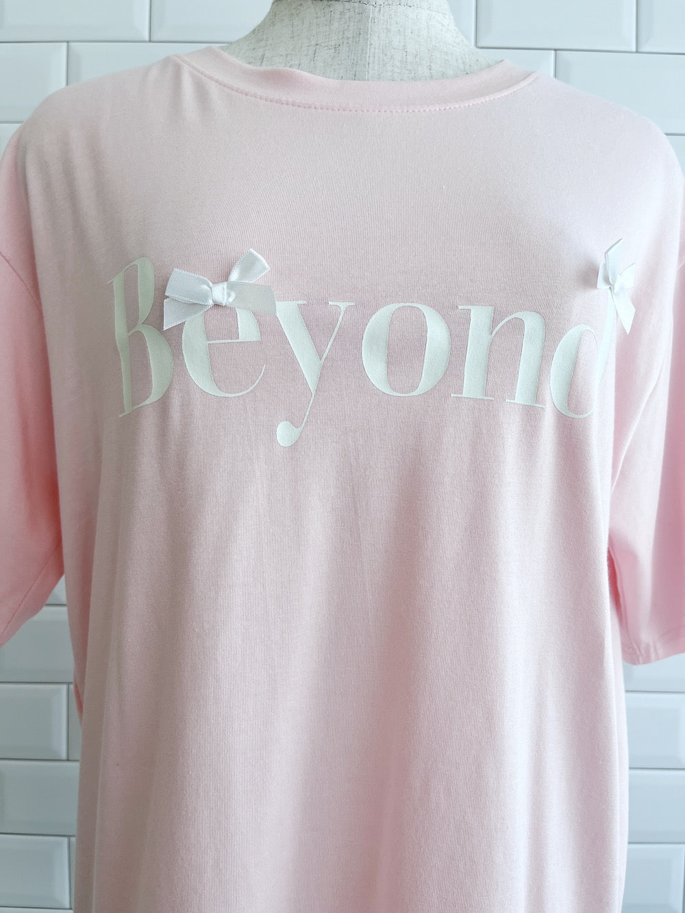 ＜SL2241618＞　Beyond ribbon tee