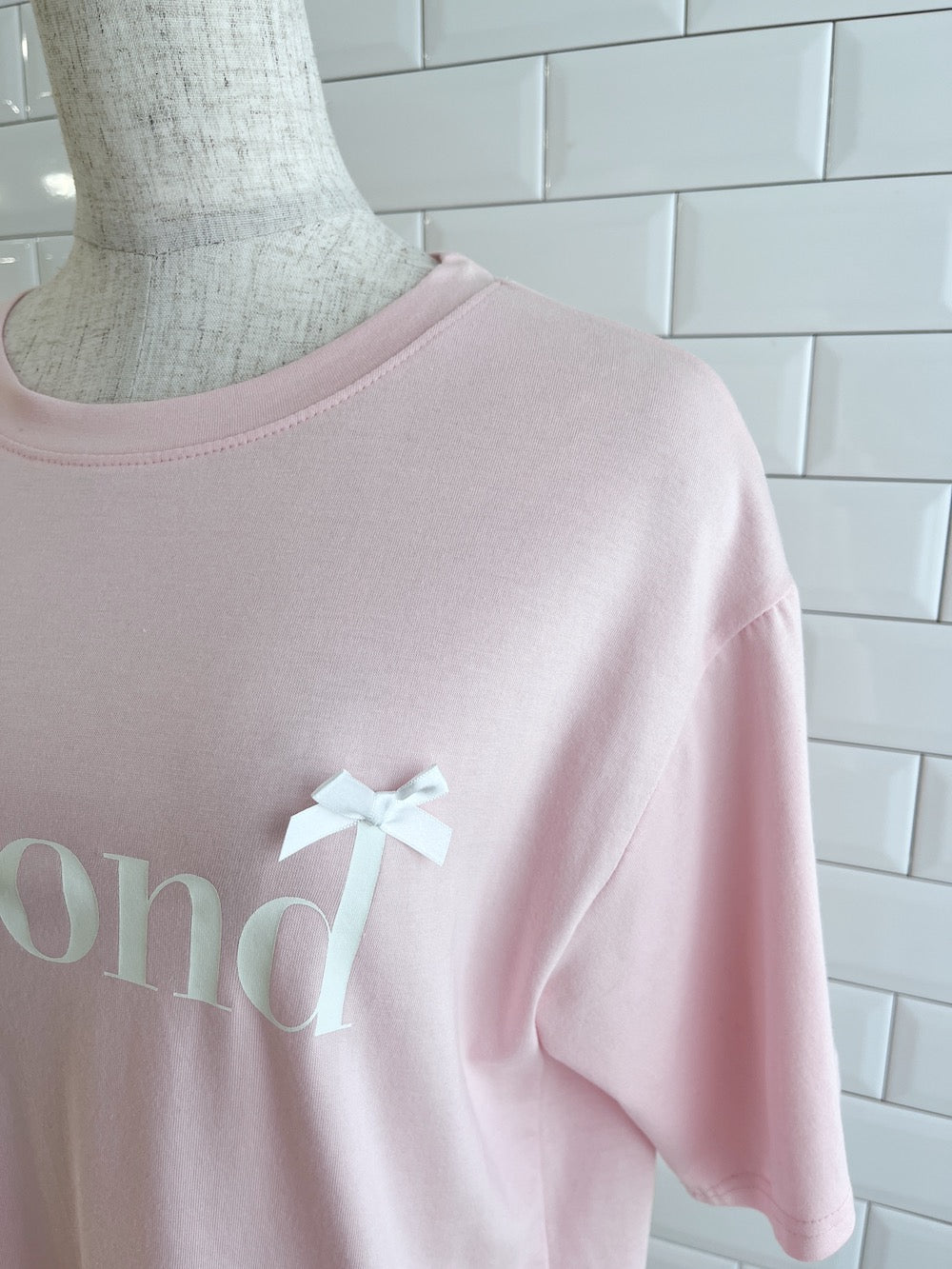 ＜SL2241618＞　Beyond ribbon tee