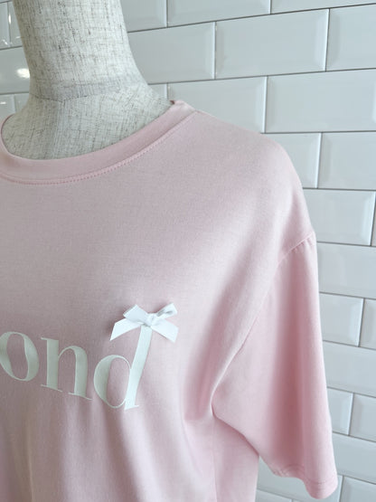 ＜SL2241618＞　Beyond ribbon tee