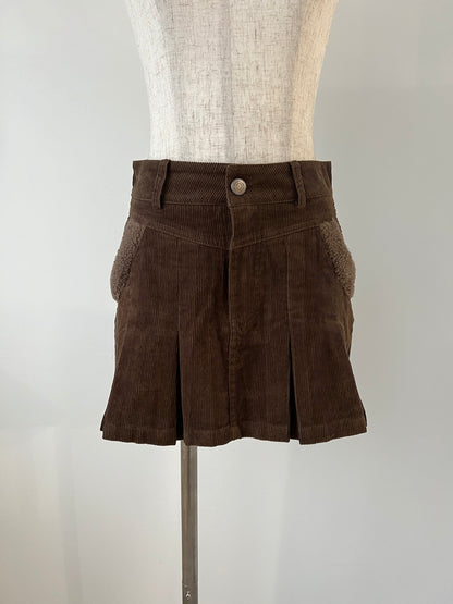 ＜SL2244664＞　プレッピープリーツミニスカート