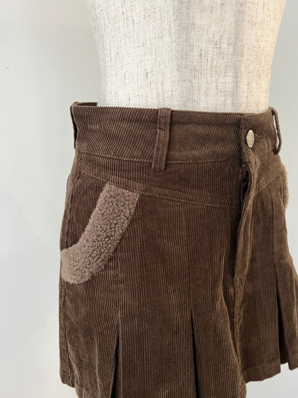 ＜SL2244664＞　プレッピープリーツミニスカート