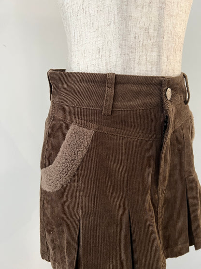＜SL2244664＞　プレッピープリーツミニスカート