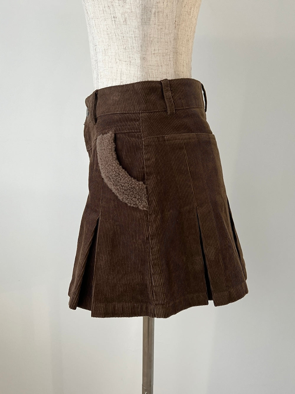 ＜SL2244664＞　プレッピープリーツミニスカート