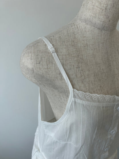 ＜IT2242408＞　コットンレースチュニック