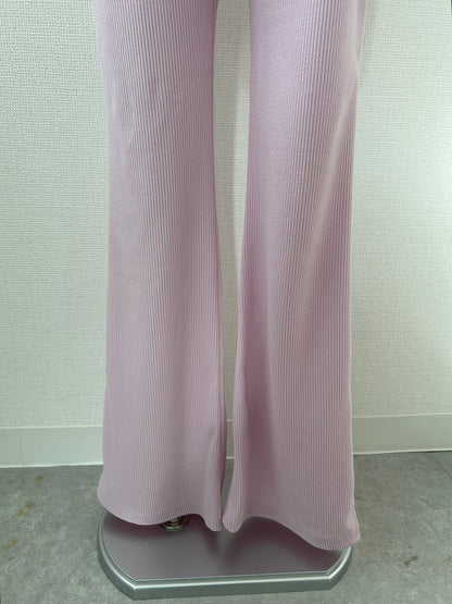 ＜SL2241632＞　リボンポイントレイヤードスカートパンツ