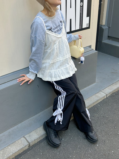 ＜SL2234643＞　リボンスウェット