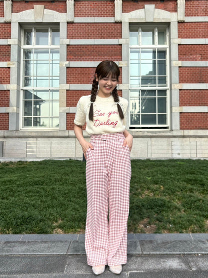 ＜RN2242009＞　ロゴデザインニット
