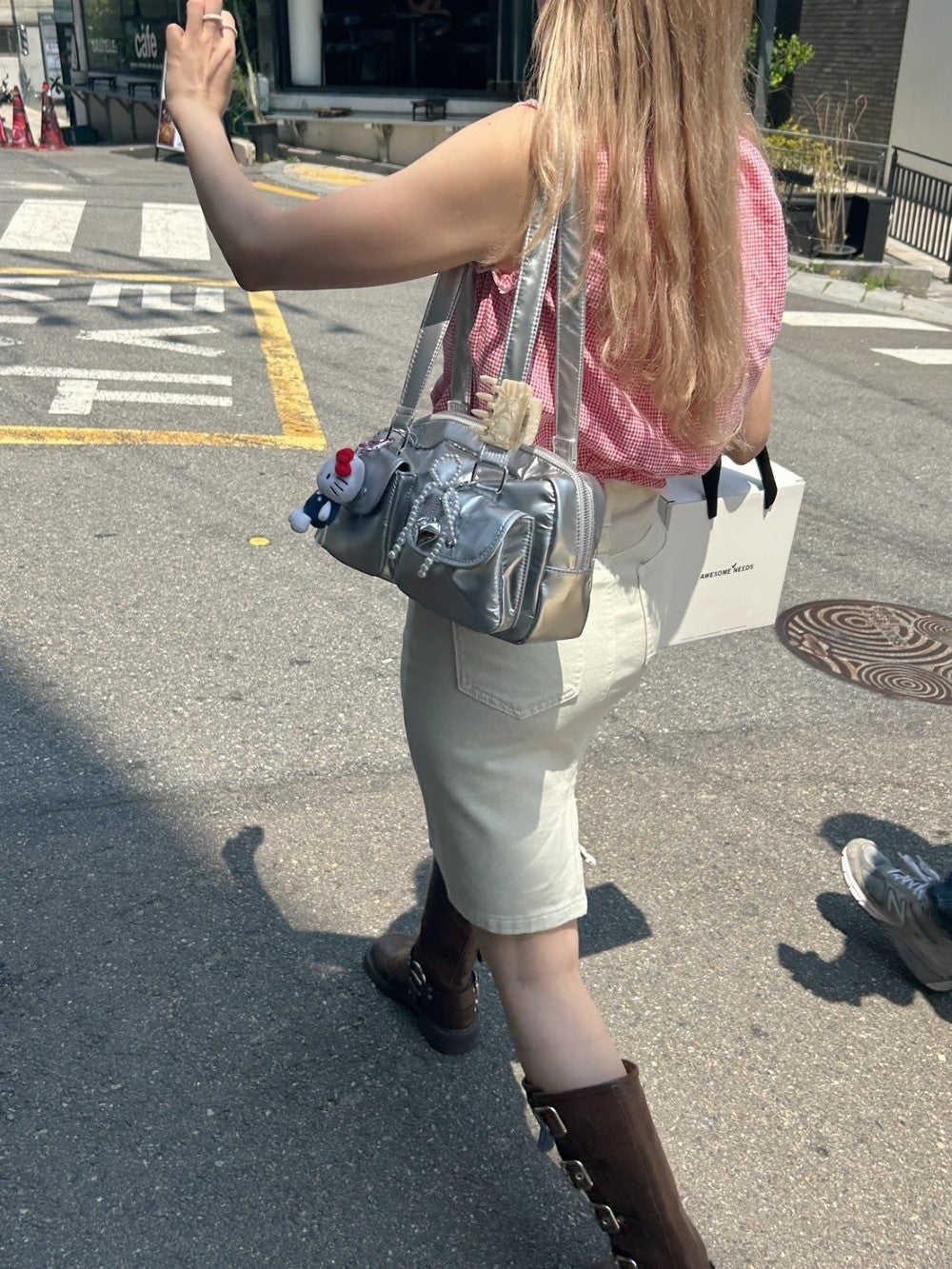 ＜SL2242637＞　デニムミディスカート
