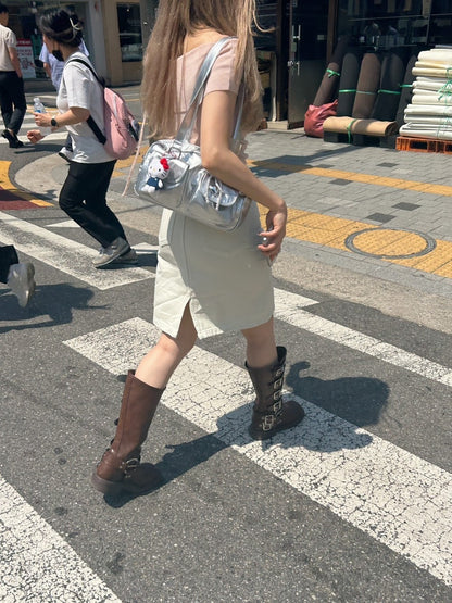 ＜SL2242637＞　デニムミディスカート