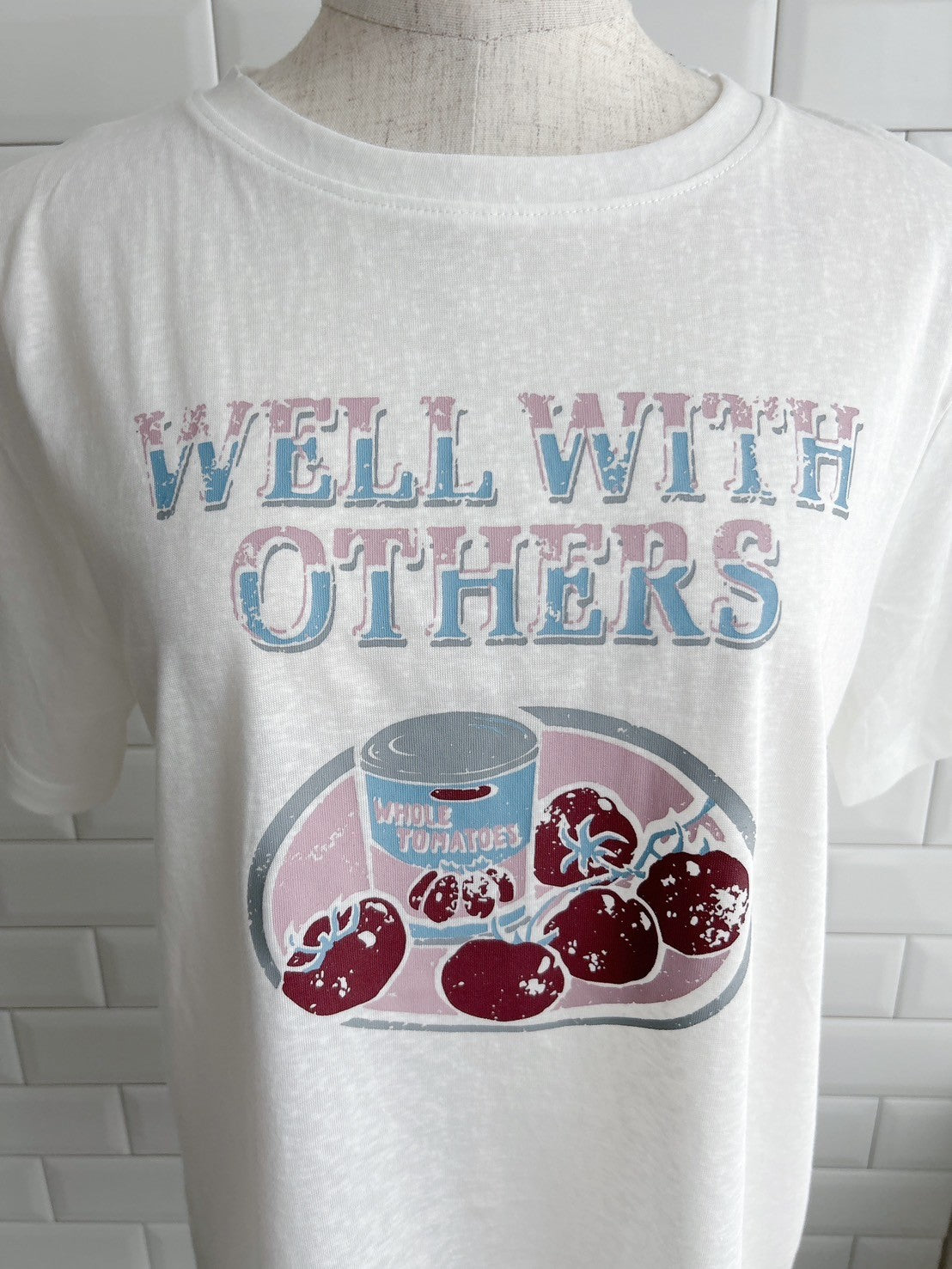 ＜SL2242619＞　vintage tomato tee
