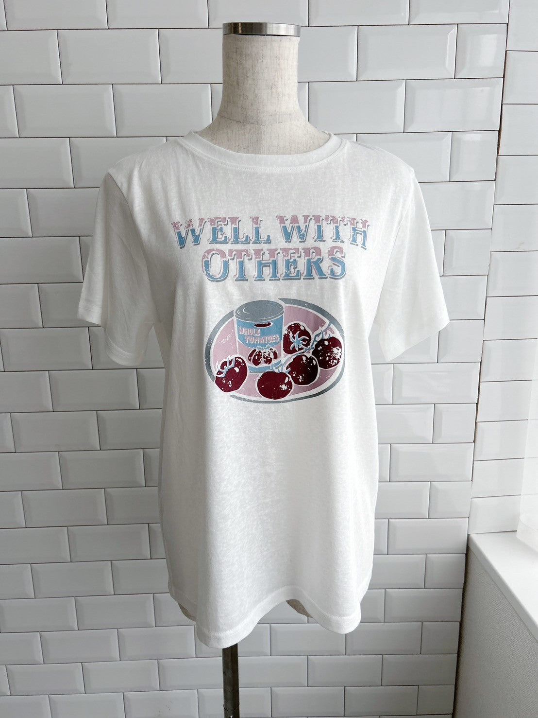 ＜SL2242619＞　vintage tomato tee