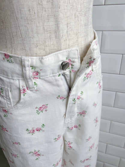 ＜SL2242646＞　fancy flower pants