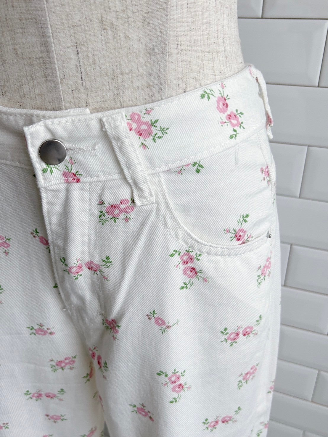 ＜SL2242646＞　fancy flower pants