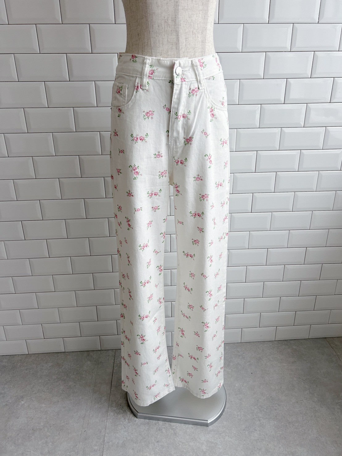 ＜SL2242646＞　fancy flower pants