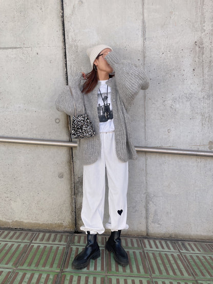 1,000円オフ！＜AN2234328＞　ハートスウェットパンツ