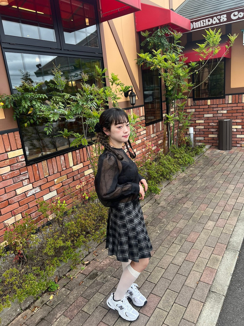 ＜IT2233415＞　シフォンシアーブラウス