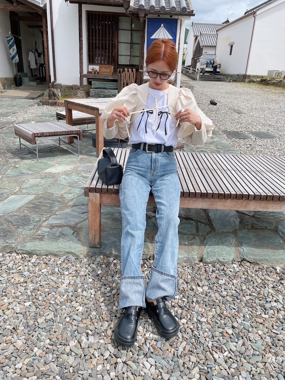 ＜AN2241202＞　リボンTシャツ