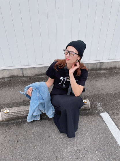 ＜AN2241202＞　リボンTシャツ