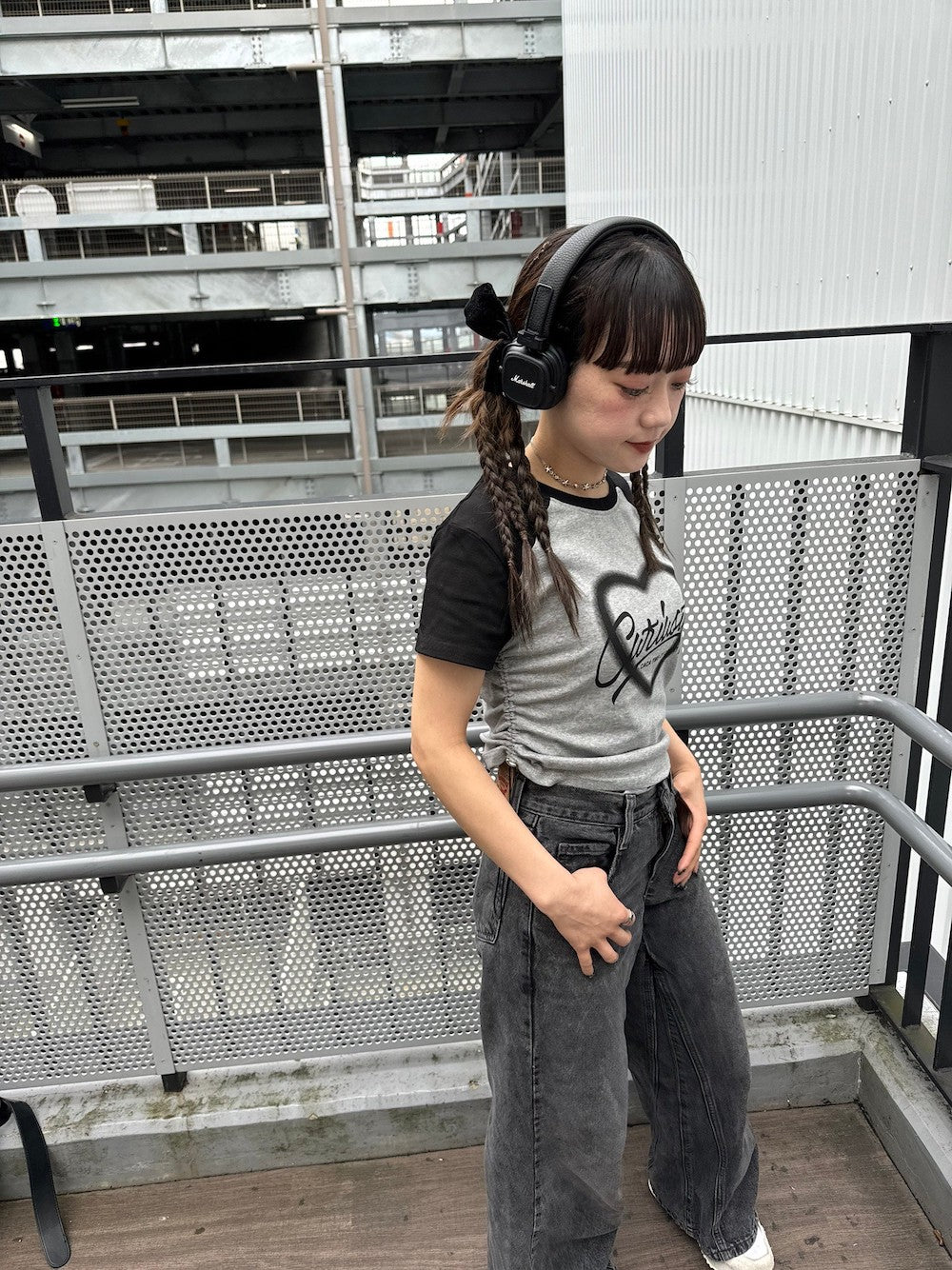 ＜IT2242404＞　サイドドロストラグランᎢシャツ