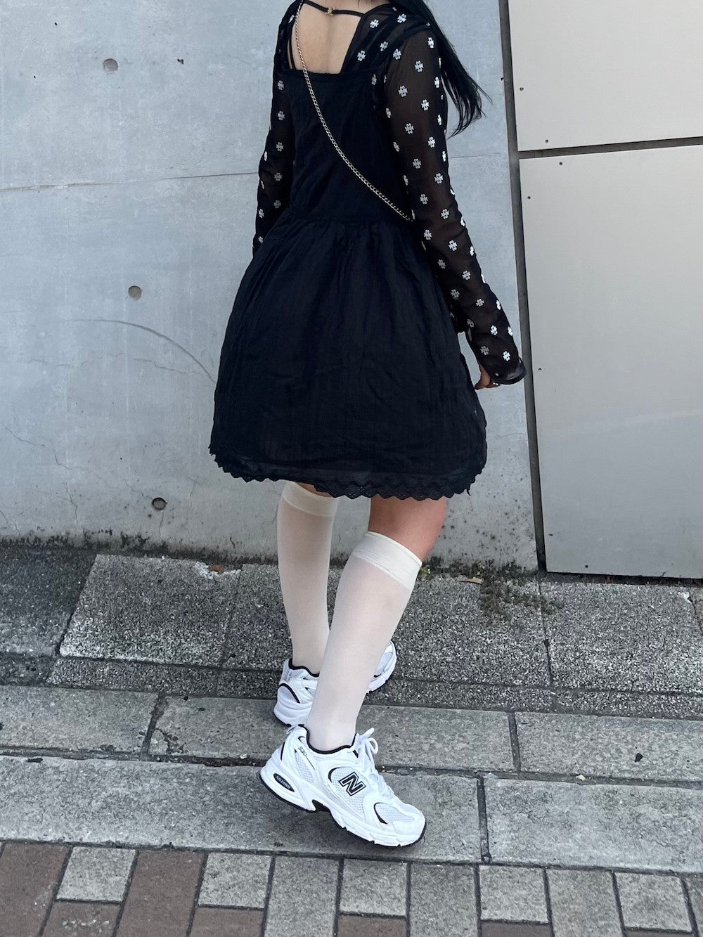 ＜IT2242408＞　コットンレースチュニック